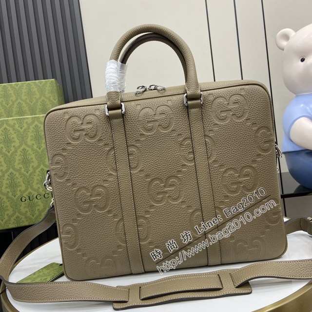 Gucci專櫃古馳最新款超級雙G公事包男士手提公事包 jh2476型號：792264